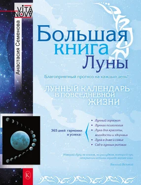 Анастасия Семенова Большая книга Луны. Благоприятный прогноз на каждый день обложка книги