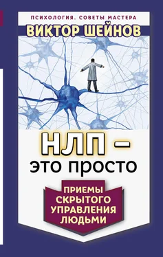 Виктор Шейнов НЛП – это просто. Приемы скрытого управления людьми обложка книги