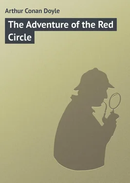 Arthur Conan Doyle The Adventure of the Red Circle обложка книги