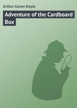 Arthur Conan Doyle Adventure of the Cardboard Box обложка книги