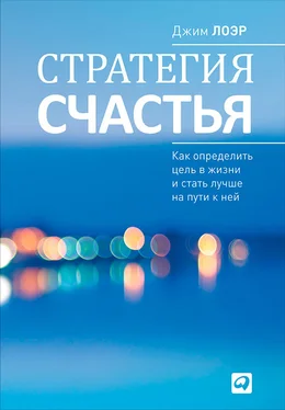 Джим Лоэр Стратегия счастья. Как определить цель в жизни и стать лучше на пути к ней обложка книги