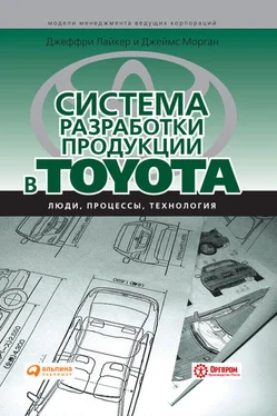 Джеймс Морган Система разработки продукции в Toyota. Люди, процессы, технология обложка книги