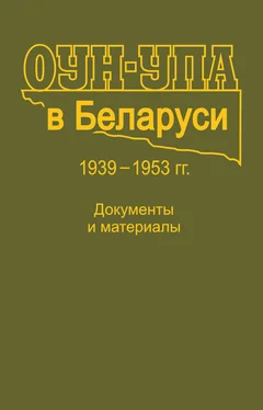 Коллектив авторов ОУН-УПА в Беларуси. 1939–1953 гг. Документы и материалы обложка книги