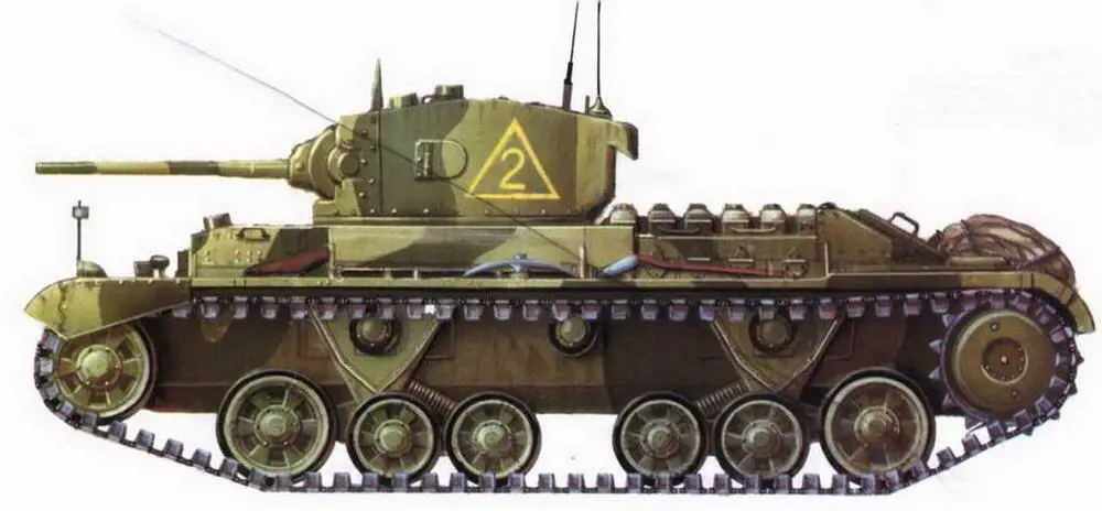 Valentine II 6я танковая дивизия 6th Armoured Division 1942 г - фото 66