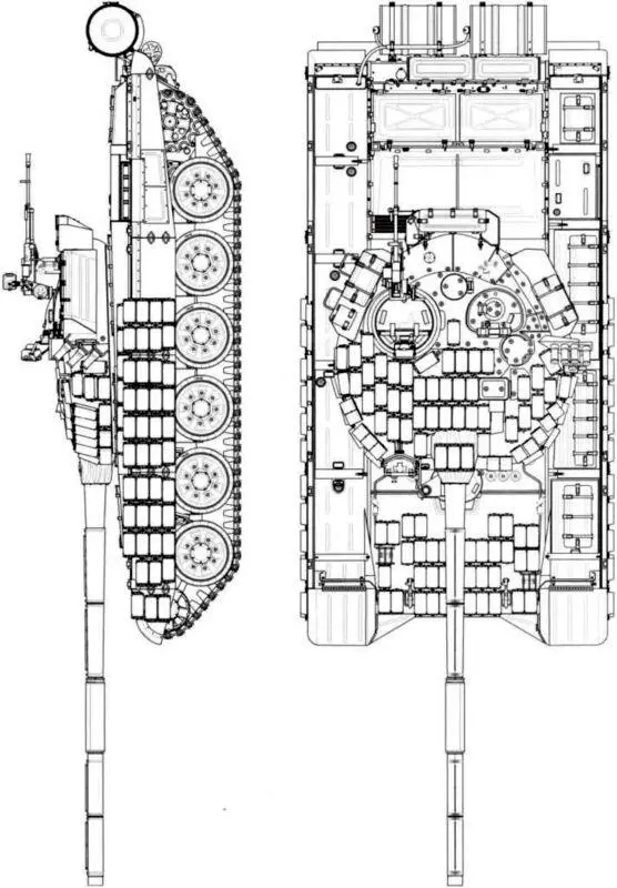 Т72Б Т72Б В январе 1989 года четыре опытных образца объекта 188 были - фото 90