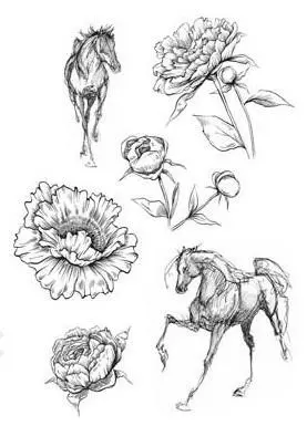 Я перевернула страницу и замерла Он нарисовал меня Мое лицо было повернуто к - фото 34