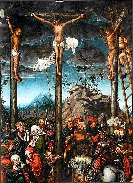 Лукас Кранах Старший 14721553 Меланхолия 1532 Дерево масло 51x97 Эпоха - фото 13