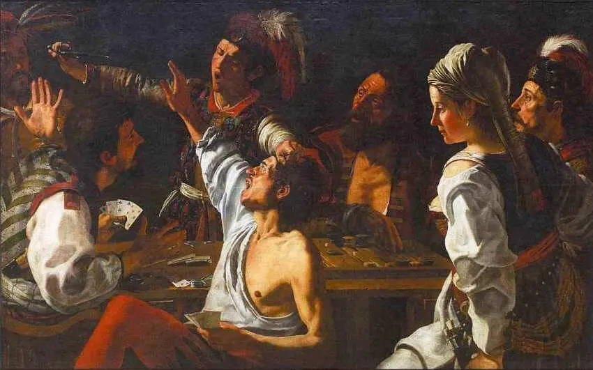 Теодор Ромбаутс 15971637 Игроки в карты и нарды Драка за игрой в карты - фото 23