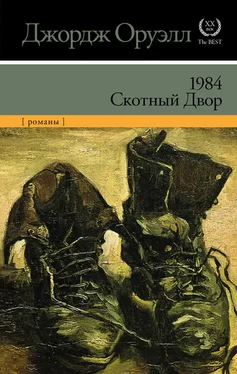 Джордж Оруэлл 1984. Скотный двор (сборник) обложка книги