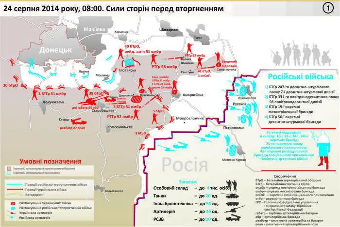 Розташування українських військ 39й батальйон територіальної оборони БТрО - фото 1