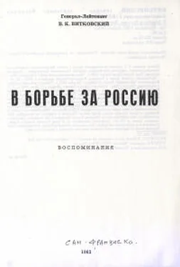 Владимир Витковский В борьбе за Россию обложка книги