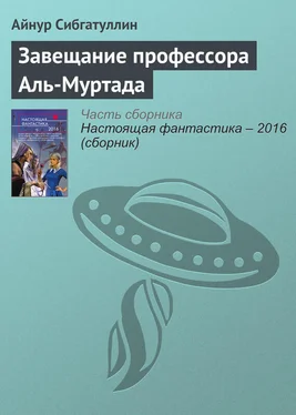 Айнур Сибгатуллин Завещание профессора Аль-Муртада обложка книги