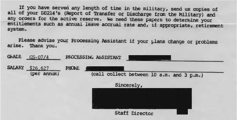 APPENDIX DOFFER OF EMPLOYMENT FROM THE NSA APENDIX ESOME UNITED STATES - фото 25