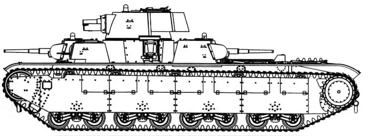 Т35 Т100 СМК База Т100 послужила для разработки нескольких боевых - фото 24