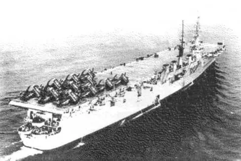 14 июля 1946г вошел в строй авианосец Saipan CVL 48 под командованием - фото 64