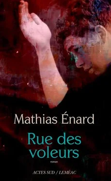 Mathias Énard Rue des Voleurs обложка книги