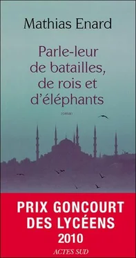 Mathias Énard Parle-leur de batailles, de rois et d'éléphants обложка книги