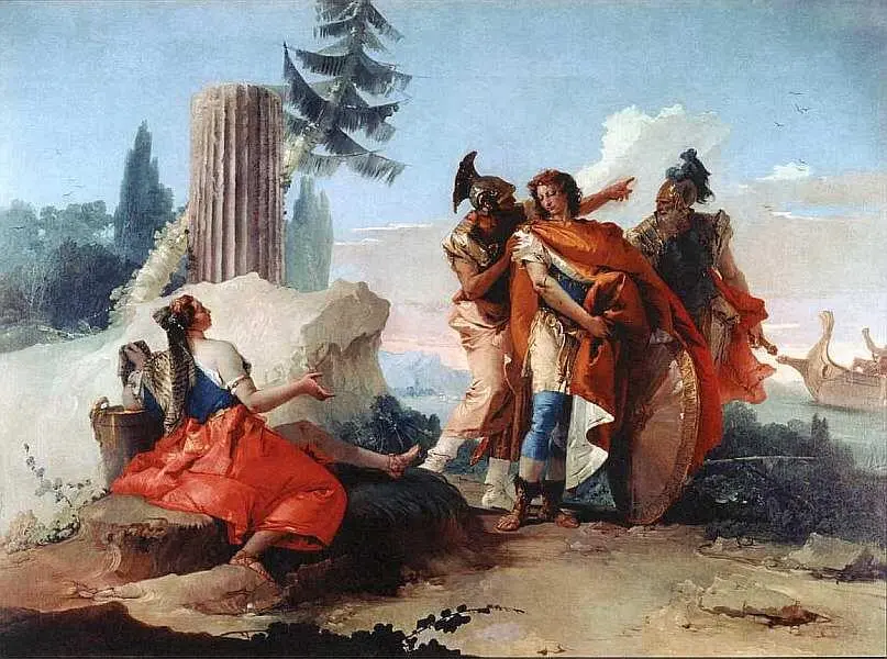 Джованни Баттиста Тьеполо 16961770 Армида покидаемая Ринальдо 17421745 - фото 27
