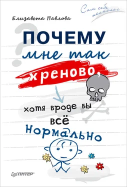 Елизавета Павлова Почему мне так хреново, хотя вроде бы всё нормально обложка книги