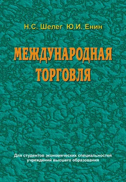 Николай Шелег Международная торговля обложка книги