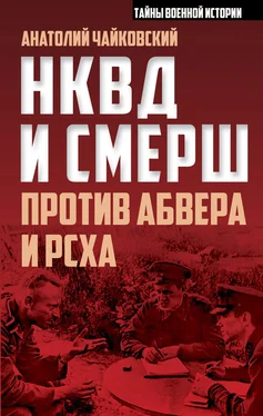 Анатолий Чайковский НКВД и СМЕРШ против Абвера и РСХА обложка книги