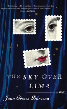 Juan Gómez Bárcena The Sky Over Lima обложка книги