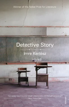 Imre Kertész Detective Story обложка книги