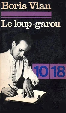 Boris Vian Le Loup-garou обложка книги