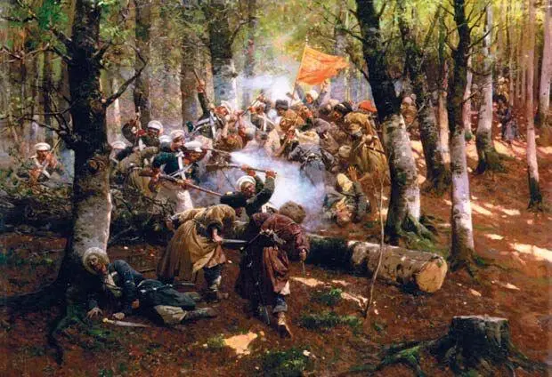 У казака одного одолжил сообщил Магомед Не на себе же такую тяжесть - фото 82