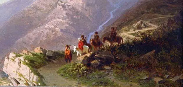 Ахбердилав получив известие о том где находится горская милиция двинулся к - фото 118