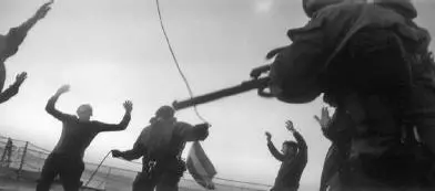 Footage shot by Phil Ball of the Russian security services seizing the ship at - фото 15