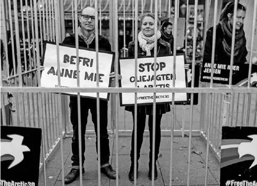 Mads Christensen with his wife and colleague Nora at the Global Day of - фото 21