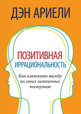 Дэн Ариели Позитивная иррациональность. Как извлекать выгоду из своих нелогичных поступков