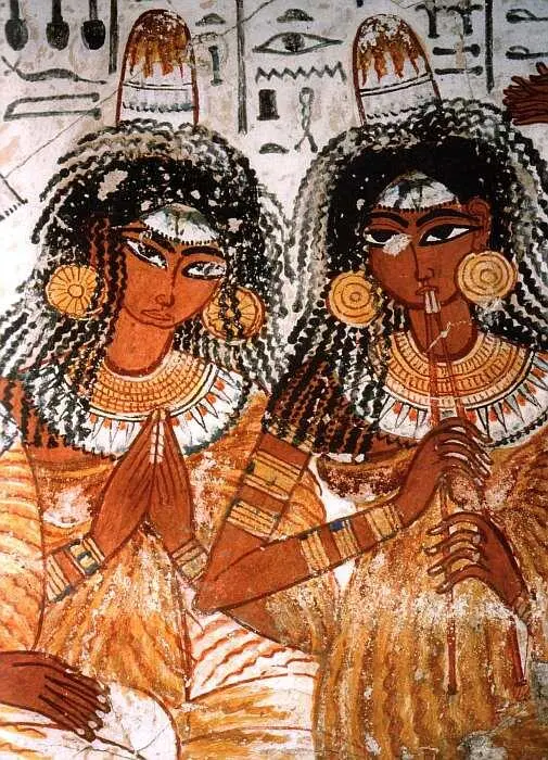 Суд Осириса Рисунок из Книги мертвых Хунифера Древний Египет XIX династия - фото 13