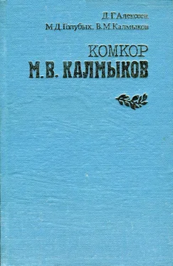 Давид Алексеев Комкор М. В. Калмыков обложка книги