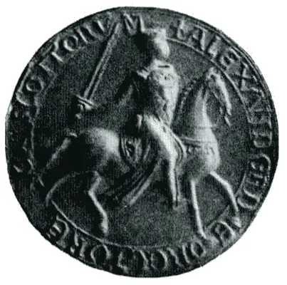Печать короля Александера II 12141249 гг Коронация Александера III в - фото 52