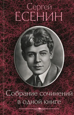 Сергей Есенин Собрание сочинений в одной книге обложка книги