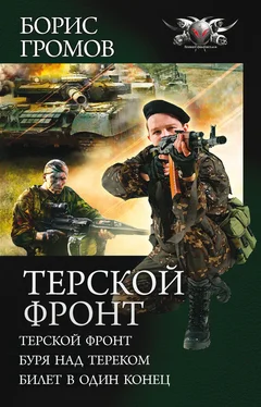 Борис Громов Терской фронт (сборник) обложка книги