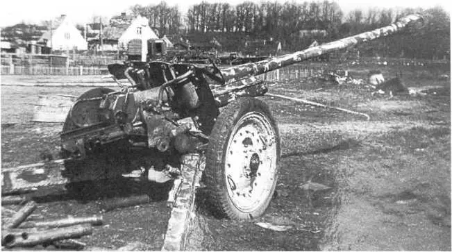 762мм противотанковая пушка Pak 36 r захваченная на окраине Данцига 2й - фото 62