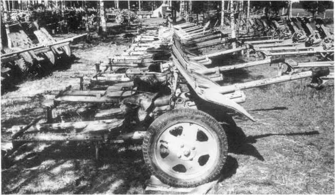 37мм противотанковые пушки Pak 36 р польского производства в немецком - фото 105