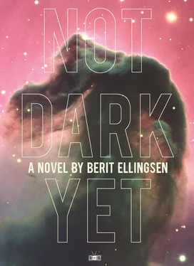 Berit Ellingsen Not Dark Yet обложка книги