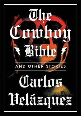 Carlos Velázquez The Cowboy Bible and Other Stories обложка книги