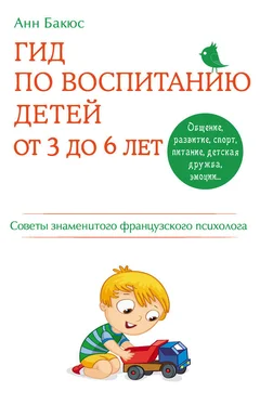 Анн Бакюс Гид по воспитанию детей от 3 до 6 лет. Советы знаменитого французского психолога обложка книги