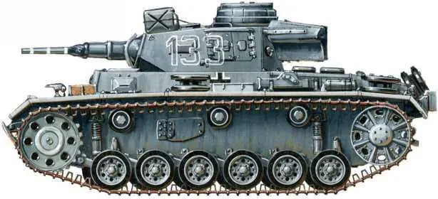 Pz III AusfG 5й танковый полк 5й легкой дивизии Северная Африка г - фото 157