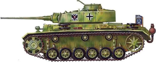 PzIII AusfM 3й танковый полк 2й танковой дивизии Район Орла июль 1943 - фото 162
