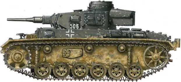 PzIII AusfJ 23я танковая дивизия Восточный фронт май 1942 года PzIII - фото 168