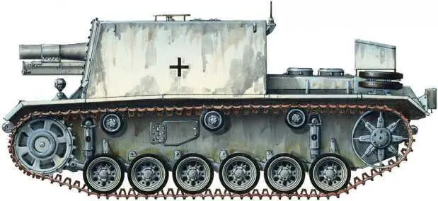 Самоходное орудие StulG 33 Район Сталинграда январь 1943 года PzIII - фото 173