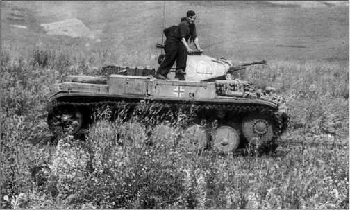 PzII AusfC в украинской степи Восточный фронт группа армий Юг лето 1941 - фото 101
