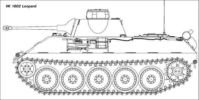 VK 1602 Leopard На Восточном фронте это были 3я и 4я танковые дивизии на - фото 143