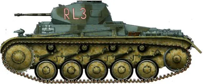 Легкий танк PzII AusfF 23я танковая дивизия Восточный фронт 1942 год - фото 155